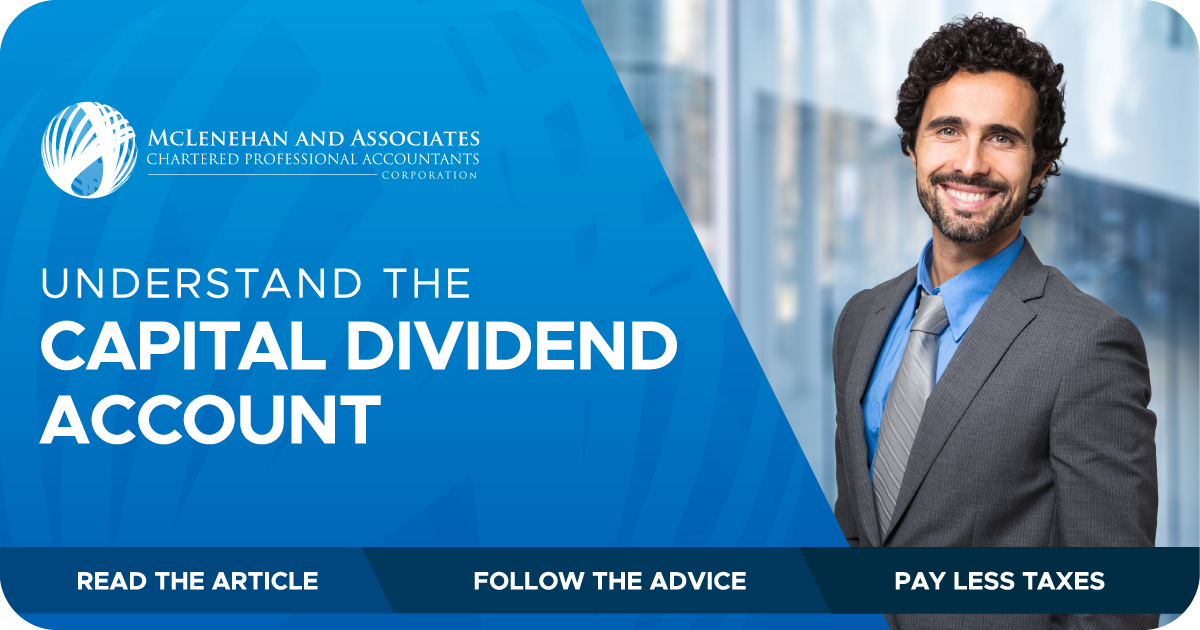 Understand the Capital Dividend Account