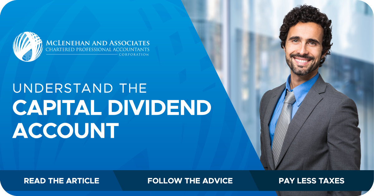 Understand the Capital Dividend Account