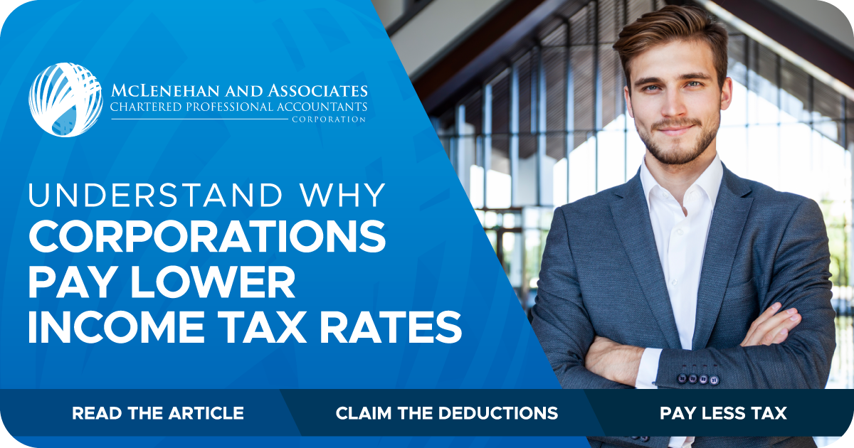 Why do corporations pay lower tax rates?
